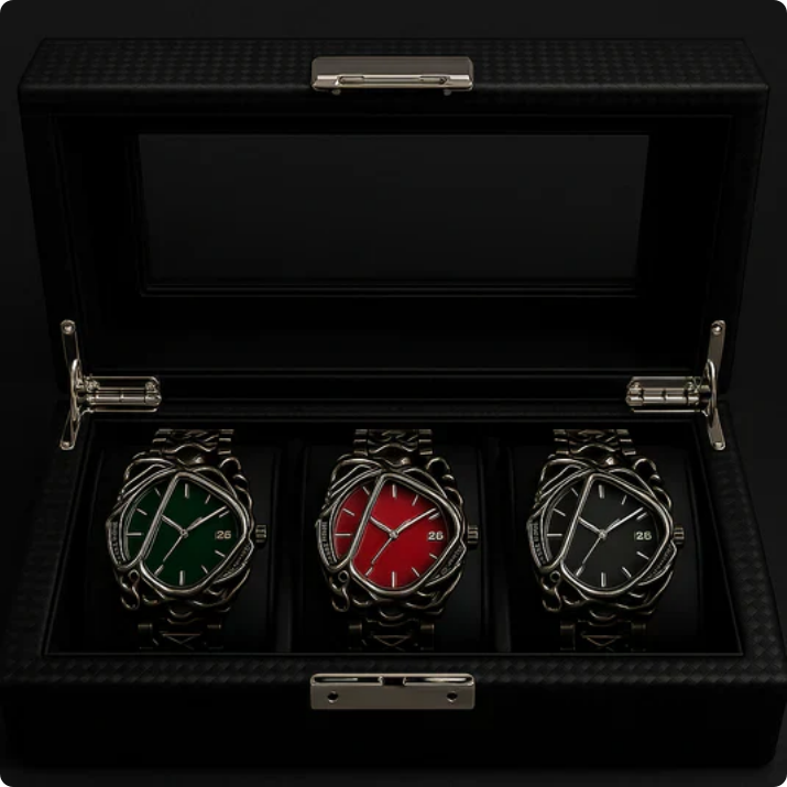 Obsidian Hour Watches